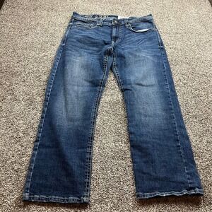 TK AXEL Slim Boot Jeans‎ Mens 34x30 Medium Wash Denim Pants